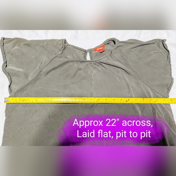 Joe Fresh size large army green straight dress, GUC - Picture 10 of 10